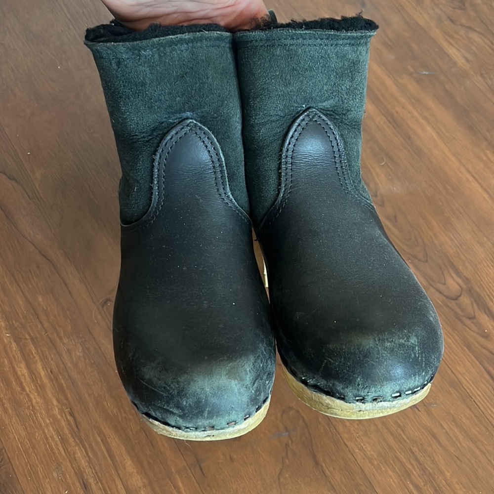 No 6 Pull On Clog Boot Shearling - image 7